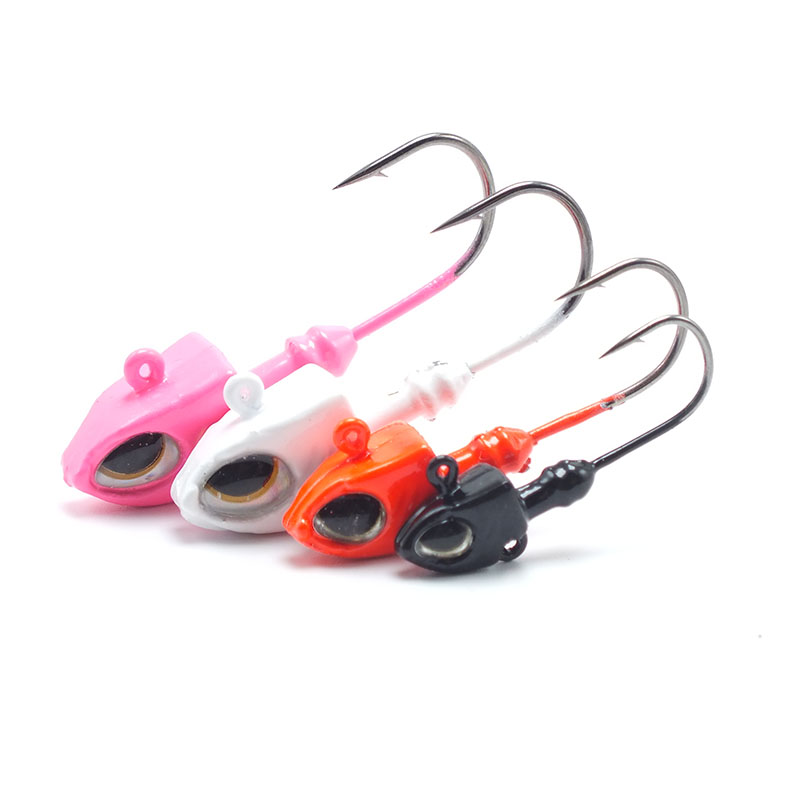 Fish Shape jig head jig hook hotsale fishing hook lead jig