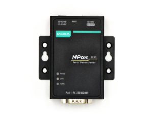 Moxa NPort 5150 เซิร์ฟเวอร์อุปกรณ์เชื่อมต่อแบบอนุกรม RS-232/422/485 แบบพอร์ตเดียว พร้อมพอร์ตอีเธอร์เน็ต 10/100M RJ45 - Product Image 1