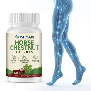 Ausreson Marque Privée – Capsules <span class=keywords><strong>d</strong></span>'extrait <span class=keywords><strong>de</strong></span> graines <span class=keywords><strong>de</strong></span> <span class=keywords><strong>marron</strong></span> <span class=keywords><strong>d</strong></span>'<span class=keywords><strong>Inde</strong></span> pour soutenir le système immunitaire – Compléments alimentaires à base <span class=keywords><strong>de</strong></span> plantes – Capsules <span class=keywords><strong>de</strong></span> <span class=keywords><strong>marron</strong></span> <span class=keywords><strong>d</strong></span>'<span class=keywords><strong>Inde</strong></span> biologiques - Product Image 1