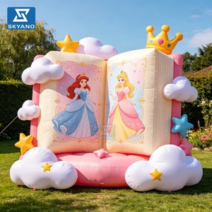 Libros Inflables de Cuentos de Princesas con Patrones de Impresión Personalizables para Decoración Publicitaria de Eventos Escolares - Product Image 1