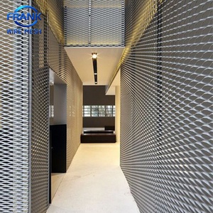 Lámina <span class=keywords><strong>de</strong></span> Metal Expandido <span class=keywords><strong>de</strong></span> Aluminio con Orificios <span class=keywords><strong>de</strong></span> Diamante <span class=keywords><strong>de</strong></span> <span class=keywords><strong>50</strong></span>*100MM, Recubrimiento en Polvo, para División Interior, Decorativa - Product Image 4