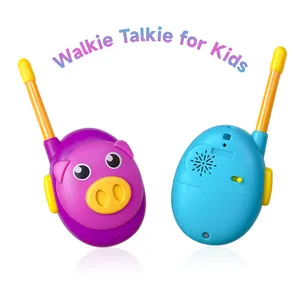 Giocattoli educativi per bambini Radio bidirezionale walkie-talkie portatile carino e facile da usare per bambini