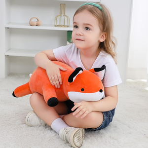 Tùy Chỉnh Trọng Thú Nhồi Bông Trọng <span class=keywords><strong>Fox</strong></span> Sang Trọng Khổng Lồ <span class=keywords><strong>Fox</strong></span> Ném Gối Mềm Plushie Búp Bê Đồ Chơi Quà Tặng - Product Image 4
