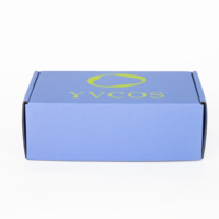 Boîte cadeau en carton ondulé de luxe, robuste, avec logo personnalisé imprimé, pour l'emballage de produits de marque, vente en gros