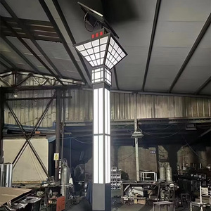 Solar LED Square <b>Landscape</b> <b>Light</b> 3M Outdoor Garden Lamp Water Resistant Free Standing For Courtyard Park Garden - Product Image 3
