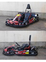 Kart électrique tout-terrain à quatre roues pour enfants et adultes, version 4 temps, pour piste simple ou double, type buggy de plage