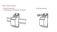 Amplificateur de puissance pour rail DIN, interface de signal 1 entrée 2 sorties, fonction relais à configuration à distance, isolation optique de la ligne DMX >3KV, garantie 5 ans