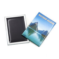 Aimant de réfrigérateur rectangulaire personnalisé de haute qualité en métal, design promotionnel, souvenir de Paris et de Londres, pour la décoration