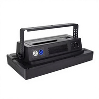 QSE Lighting 400W LED Super Strobe Light avec éclairage de fond RGBW DMX512, lumière d'effet de scène pour concert, boîte de nuit, CRI élevé 80