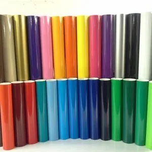 Hot Selling Car Wrapping Vinyl Factory Auto Color Changing Film Air Bubble Free Self Adhesive High Glossy Car Wrap Vinyl