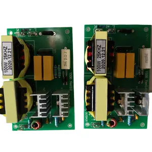 بالموجات فوق الصوتية لوحة للقيادة 100 واط 40 كيلو هرتز المطبوعة لوحة دوائر كهربائية بالموجات فوق الصوتية PCB أجزاء مولد محول بالموجات فوق الصوتية سائق