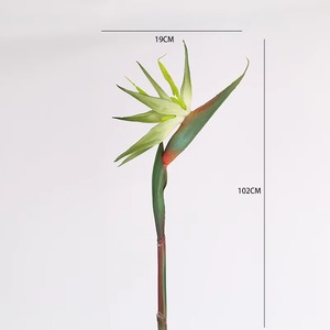 Nhân Tạo Tropicals Hoa Trang Trí Nội Thất Mềm PVC Nhân Tạo Bất Cảm Ứng Chim Thiên Đường Nhà Máy Hoa - Product Image 6