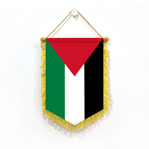 Mini Banderas de Palestina para Coche de 20x30cm, Decoración de Pared, Accesorios de Exhibición, Pequeños Adornos para Colgar - Product Image 6