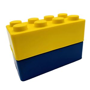 Wholesale Cheap Pu Foam square Building <b>Block</b> <b>Shape</b> Custom Stress Ball Pu Antistress Ball Promotional Stress Toy - Product Image 1