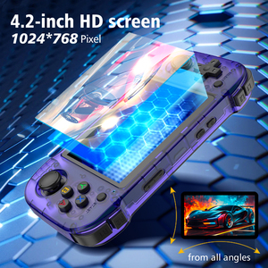 Mô Hình Mới R46H Chơi <span class=keywords><strong>Game</strong></span> Cầm Tay 4.2-Inch IPS Màn Hình Hệ Thống Linux Pottable Retro Trò Chơi Giao Diện Điều Khiển Với Chức Năng Wifi - Product Image 6
