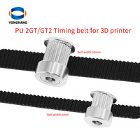 Courroies de distribution 3D pour imprimantes, en alliage, 16T, 20T, 40T, GT2, 2GT, largeurs 6mm, 10mm, 15mm, poulies dentées OEM