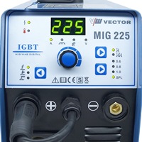 Machine à souder VECTOR MIG CO2, MIG sans gaz, MMA Lift TIG 4 en 1, soudeurs MIG225