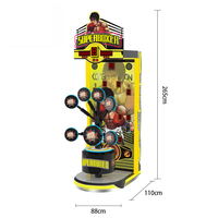 Machine de jeu de boxe électronique Big Punch Target avec ticket pour les prix