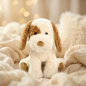 Juguete de Peluche Personalizado de Cachorro <span class=keywords><strong>Beagle</strong></span> al por Mayor, en Postura de Pie, Marrón Oscuro y Marrón Claro, Regalo de Cumpleaños para Niños - Product Image 4