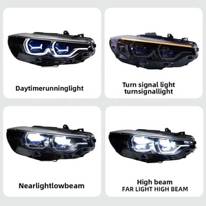 Prodotto Più Venduto: Fari LED Modificati a Doppia Lente Stile Cucchiaio per BMW Serie 4 F32, Gruppo Fari Anteriori - Product Image 4