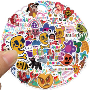 52 Pegatinas Nuevas del Álbum Mañana Será Bonito para Fans, Álbum de Recortes, Teléfono, Vinilo, Pegatinas de <span class=keywords><strong>Karol</strong></span> <span class=keywords><strong>G</strong></span>, Cantante de Pop - Product Image 4