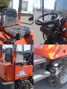 Chargeuse sur pneus télescopique électrique compacte 906R 4x4 multifonctionnelle, chargeuse frontale à vendre CE EPA - Product Image 5
