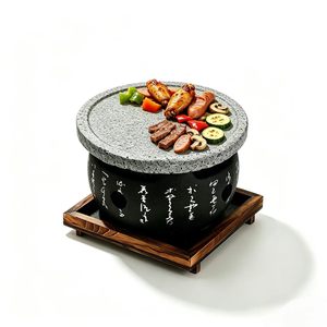 <span class=keywords><strong>Pierre</strong></span> <span class=keywords><strong>de</strong></span> cuisson pour steak Lava Steak, planche en <span class=keywords><strong>pierre</strong></span> chaude avec mini <span class=keywords><strong>barbecue</strong></span> au <span class=keywords><strong>charbon</strong></span> <span class=keywords><strong>de</strong></span> bois <span class=keywords><strong>de</strong></span> style japonais - Product Image 1