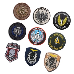 Nhiệm Vụ 141 Vương Quốc Anh Lực Lượng Đặc Biệt Và Hoa Kỳ Delta Force Thêu Chiến Thuật Các Bản Vá Lỗi Với Móc Vòng Lặp Fastener - Product Image 1