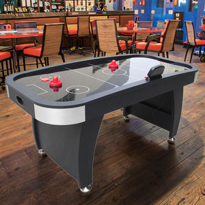 Usine directe G S GS-AT-5072 simulateur de hockey sur air 6ft 72 pouces pointage électronique palets gratuits attaquants MDF jeu de table de glace - Product Image 5