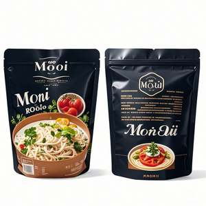 Impression personnalisée à haute température Emballage de pochette sur support de cornue à 121 degrés étanche à l'humidité pour logo de soupe de sushi gelée prêt à manger - Product Image 6