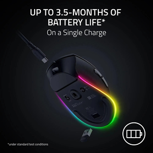 Razer Pro Click V2 Tri-Mode Wireless <b>Mouse</b> Ergonomic Lightweight Silent Click <b>Computer</b> <b>Mouse</b> <b>For</b> Gaming Laptop Desktop - Product Image 2