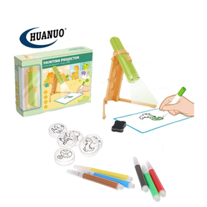 Jouets éducatifs dessin peinture thème dinosaure projecteur enfant en plastique Led Projection pour enfants projecteur intelligent croquis - Product Image 1