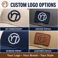 Gorra de Béisbol Personalizada de 5 Piezas en Dos Tonos con Visera de Gamuza de Ciervo, Logotipo Bordado y Estructura de Gorra de Béisbol