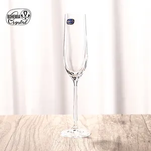 190ML 2 OZ लक्जरी घर सजावट बोहेमिया क्रिस्टल ग्लास वाइन जाम शैंपेन बांसुरी ग्लास