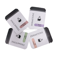 Sachet d'échantillon cosmétique personnalisé avec logo, imprimé en héliogravure, doublé MOPP/VMPET/PE, résistant à l'humidité, scellé sur 3 côtés, pour masque facial et soins de la peau