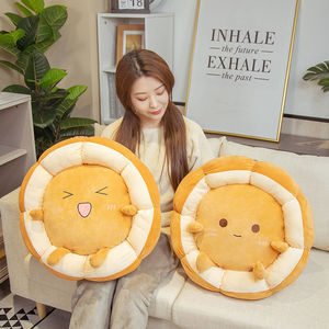 Coussin de sol rond en peluche, motif dessin animé mignon, pour salon, chambre à coucher, usage domestique - Product Image 3