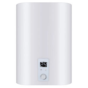 <span class=keywords><strong>Chauffe</strong></span>-<span class=keywords><strong>eau</strong></span> <span class=keywords><strong>électrique</strong></span> mural OULATU à coque métallique plate verticale 30L, double réservoir émaillé, classe d'efficacité énergétique - Product Image 1