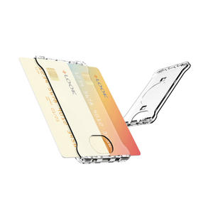 [pluslook] Porte-cartes adhésif léger fabriqué en Corée pour smartphones, tiroir à cartes à extraction facile, fixation arrière stable, emballage personnalisé - Product Image 1