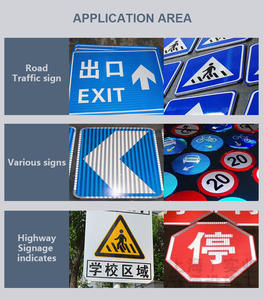 ورق عاكس لحركة المرور ، فينيل عاكس منشوري قابل لطباعة وزجاج عالي الوضوح - Product Image 6