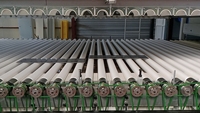 Mesin Pembuat Kaca Otomatis dengan Tungku Kaca Tempered, Kontrol PLC, Gearbox Motor, Hemat Energi, Kapasitas Tinggi, Teknologi Terbaru