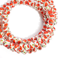 Câble de données USB imprimé floral avec perles, décoratif, multifonctionnel 3 en 1, cordon de charge et synchronisation pour téléphone portable
