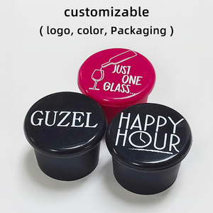 Bouchons de bouteille de vin en silicone réutilisables universels, bouchons de bouteilles en verre de qualité alimentaire, bouchons de bouteille de bière en silicone, couvercles de bouteille de vin - Product Image 5