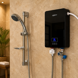 Calentador de Agua Eléctrico Instantáneo OEM con Pantalla Táctil, Panel Personalizable, sin Tanque, para Ducha - Product Image 1