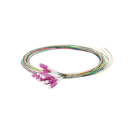 Kabel serat optik SC FC ST Apc Upc kabel Patch serat optik Mode tunggal untuk CATV
