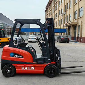 Precio de Fábrica, Mini Montacargas Eléctrico de 1, 2, 2.5, 3, 3.5 Toneladas, Tracción en las Cuatro Ruedas, CE, MSDS, Mástil Tríplex, Desplazador Lateral - Product Image 1