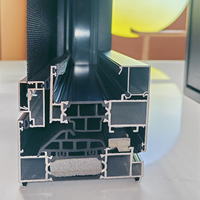 Cadres de fenêtres en acier inoxydable et alliage d'aluminium de conception chinoise avec verre trempé pour fenêtres à battants standard de salle de bain