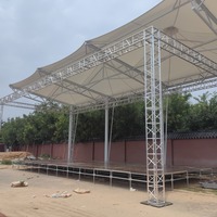 Scène en aluminium de qualité supérieure pour événements extérieurs, concerts et festivals, scène robuste à vendre