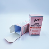 Kotak Kemasan Kosmetik Karton Pink Ramah Lingkungan Cetak Kustom Harga Grosir Biodegradable untuk Perawatan Kulit