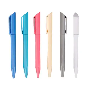 BECOL, superventas, diseño clásico, bolígrafo triangular Twist, bolígrafo multicolor, bolígrafo de plástico personalizado con logotipo