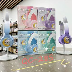 Grossiste d'usine Casque supra-auriculaire sans fil pour enfants Casque de jeu E-Sports de dessin animé mignon Durée de vie de la batterie super longue - Product Image 5